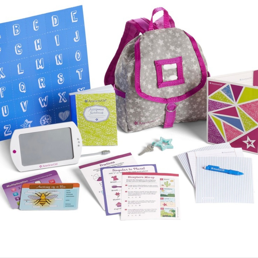 American Girl - School Backpack Set for Dolls - Truly Me